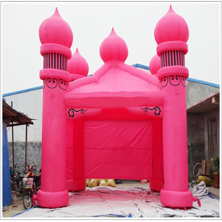 安宁粉色帐篷